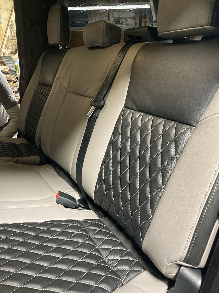 leather kit installed on a f 150